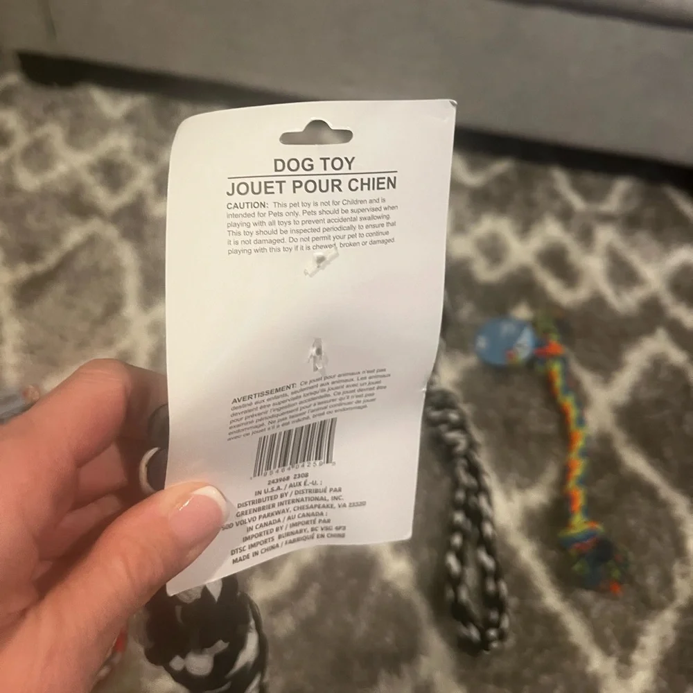 Dog Rope Toys -Set of Four for the price of one